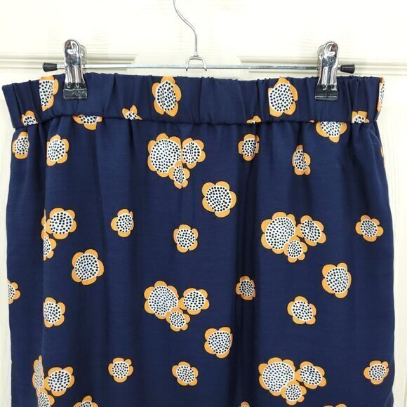 Boden Penelope Pull On Floral Mini Skirt 12UK/8US Blue/Orange - Picture 8 of 15